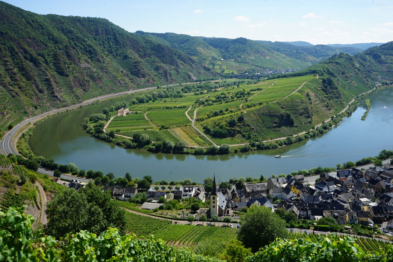 Udsigt fra Bremer Calmont